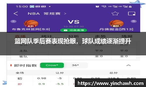 篮网队季后赛表现抢眼，球队成绩逐渐提升