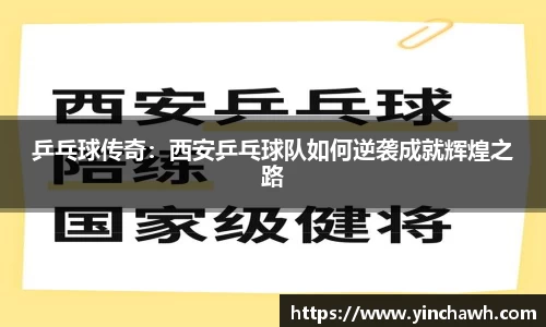 乒乓球传奇：西安乒乓球队如何逆袭成就辉煌之路