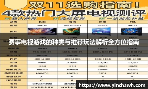 赛事电视游戏的种类与推荐玩法解析全方位指南